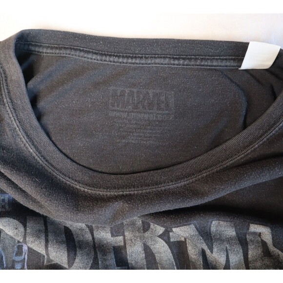 VTG Y2K The Amazing Spider-Man Black Symbiote Suit Men's Marvel T-Shirt Rare 4XL - Picture 3 of 8